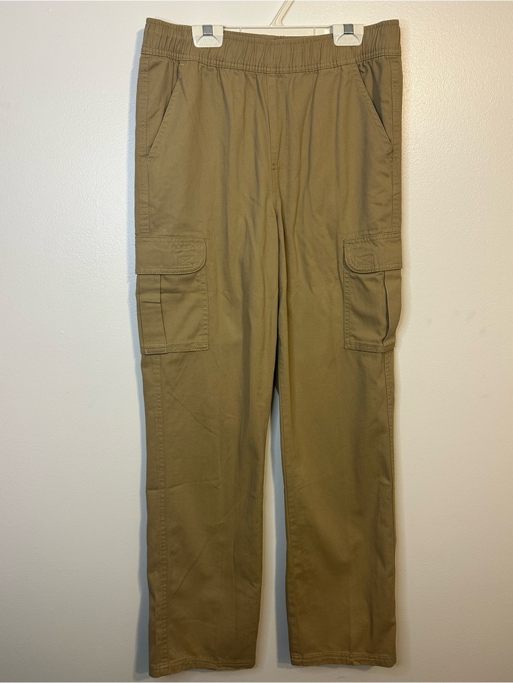 Boys Khaki Cargo Pants - Comfortable Everyday Utility